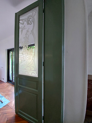 Peinture de porte intérieure près d'Armentières
